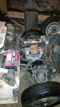 1969 Triumph Spitfire engine