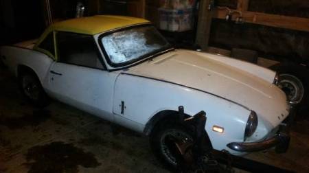 1969 Triumph Spitfire right front