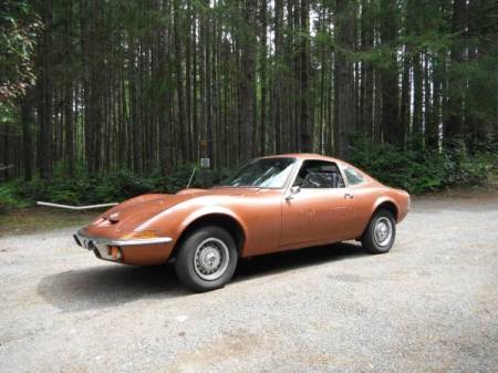1973 Opel GT left front