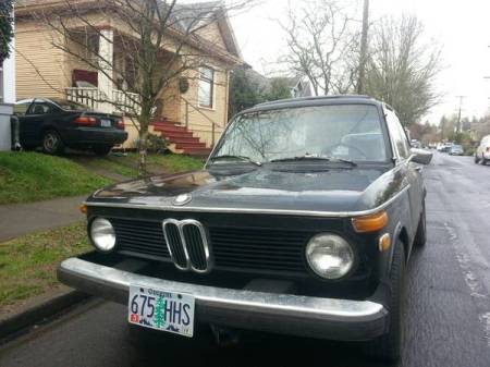 1976 BMW 2002 2 front