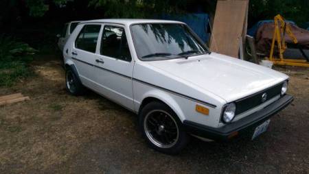 1978 VW Rabbit 2 right front