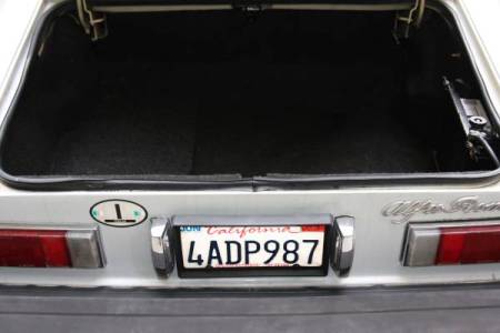 1982 Alfa Romeo Spider Veloce trunk