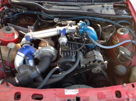 1987 Merkur XR4Ti engine