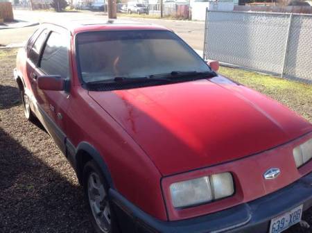 1987 Merkur XR4Ti right front