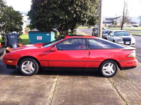 1989 Ford Probe GT left side