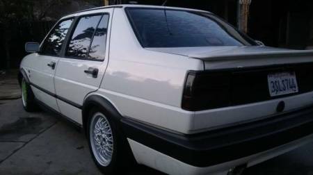 1990 Volkswagen Jetta GLI left rear