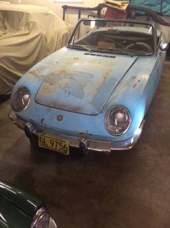 1968 Fiat 850 Spider left front