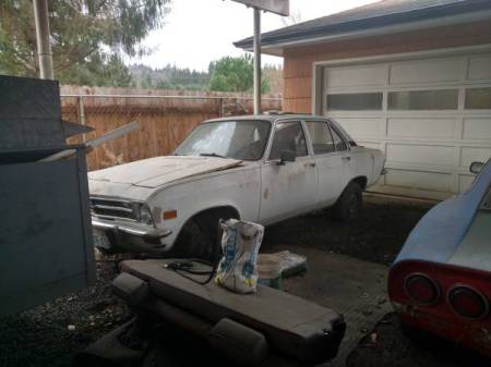 1970 Opel Ascona left front