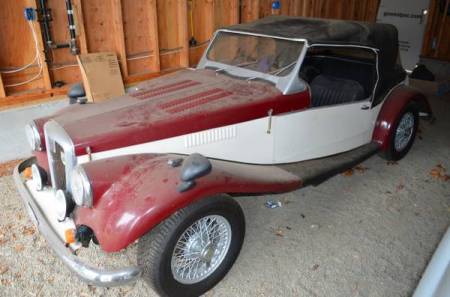 1971 Spartan Roadster left front