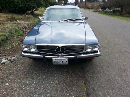 1973 Mercedes 450 SLC front