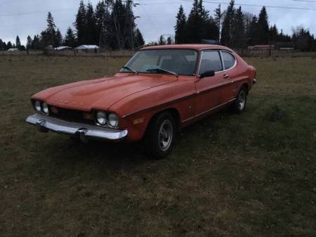 1973 Mercury Capri 2 left front
