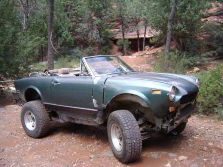 1977 Fiat 124 Spider 4x4 right front