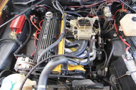 1975 Plymouth Duster engine
