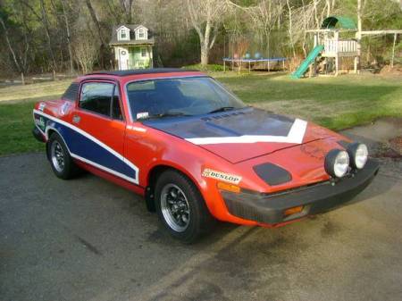 1977 Triumph TR7 coupe right front