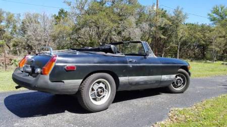 1980 MGB LE right rear