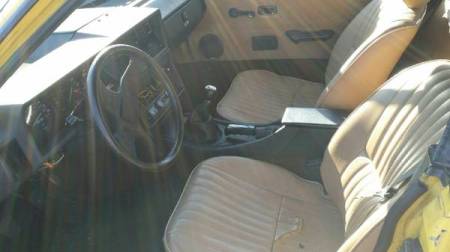 1980 Triumph TR7 interior