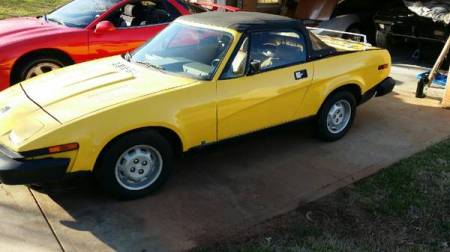 1980 Triumph TR7 left front