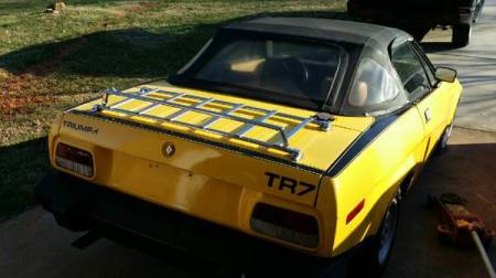 1980 Triumph TR7 right rear