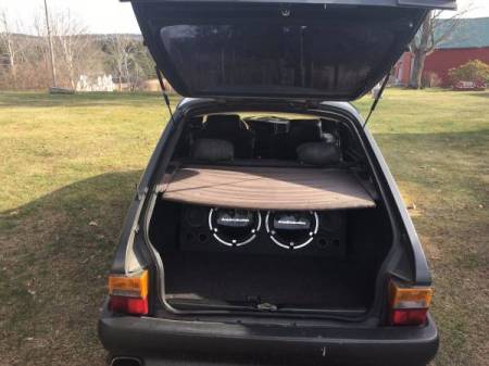1988 Saab 900 SPG trunk