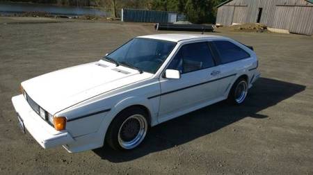 1988 VW Scirocco left front