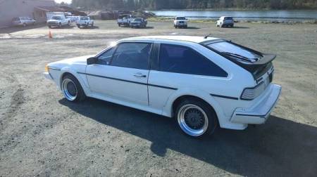 1988 VW Scirocco left rear