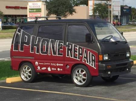1989 Daihatsu Hijet right front