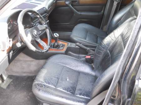 1990 BMW 735iL interior