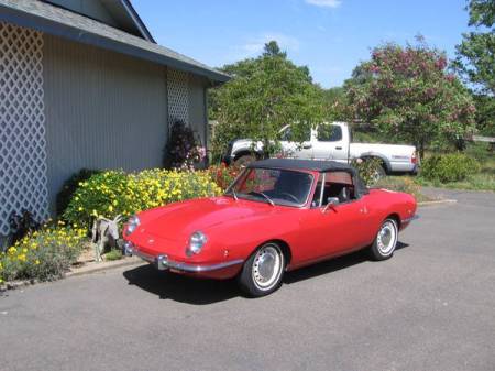 1970 Fiat 850 Spider 3 left front