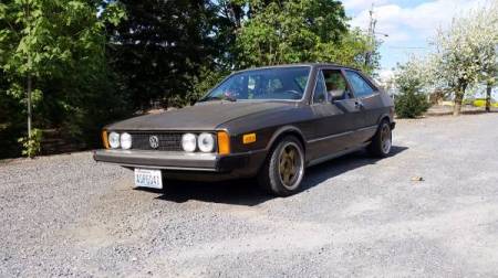 1976 VW Scirocco left front