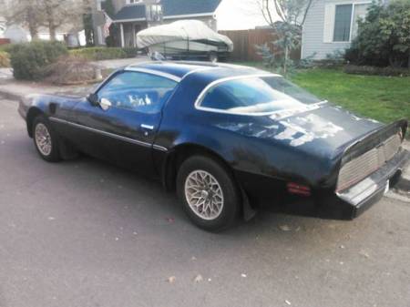 1980 Pontiac Trans Am left rear