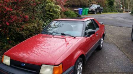 1988 Ford EXP left front