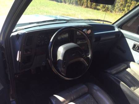 1989 Ford Ranger turbo interior