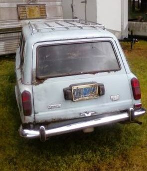 1973 Fiat 124 Wagon left rear