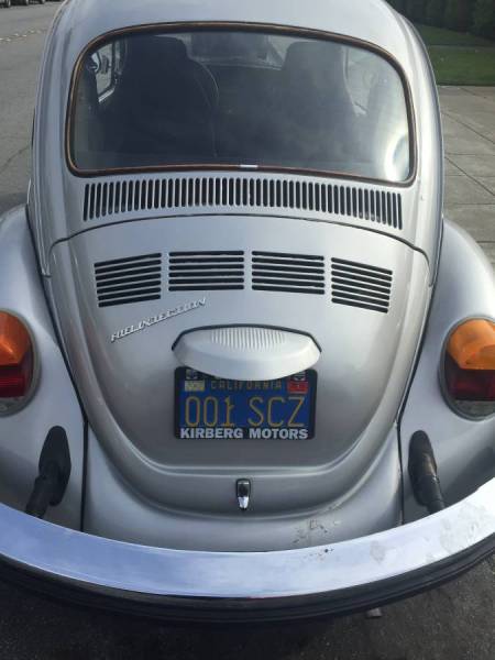 1976 VW Beetle rear