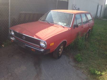 1976 VW Dasher left front