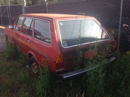 1976 VW Dasher left rear