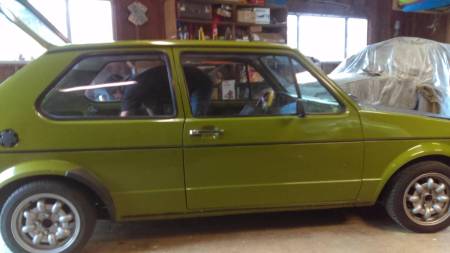 1976 VW Rabbit right side