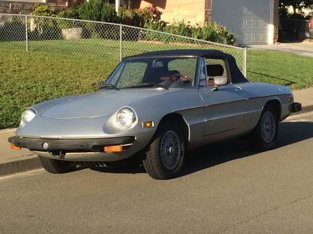 1978 Alfa Romeo Spider 2 left front