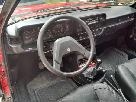 1982 Lancia Beta Zagato interior