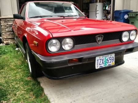 1982 Lancia Beta Zagato right front