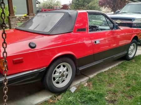 1982 Lancia Beta Zagato right rear