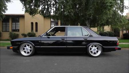 1984 BMW 535i left side