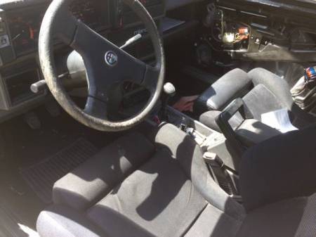 1988 Alfa Romeo Milano Verde 2 interior