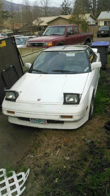 1988 Toyota MR2 SC left front