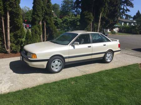 1990 Audi 90 Quattro 20v left front
