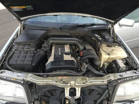 1995 Mercedes C36 AMG engine