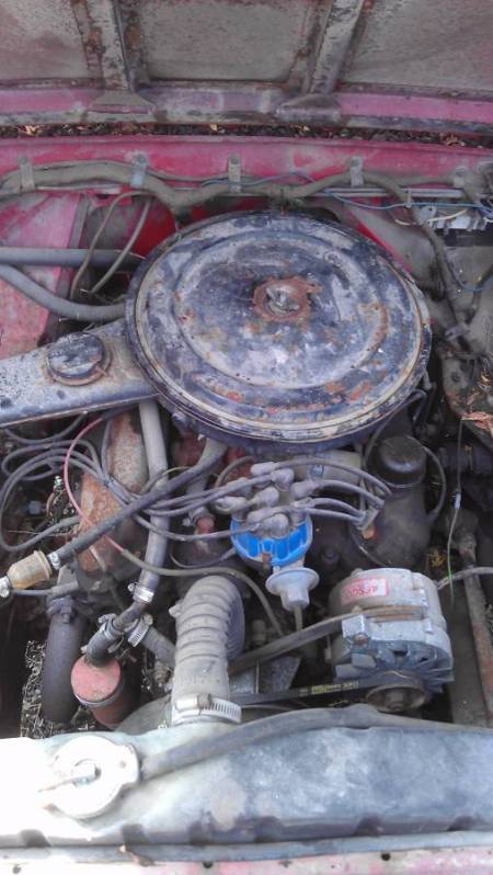 1967 Land Rover Series IIa engine