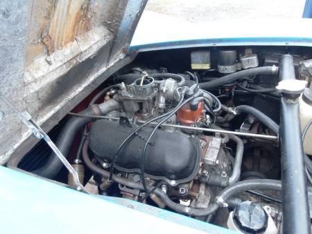 1972 Saab Sonett engine