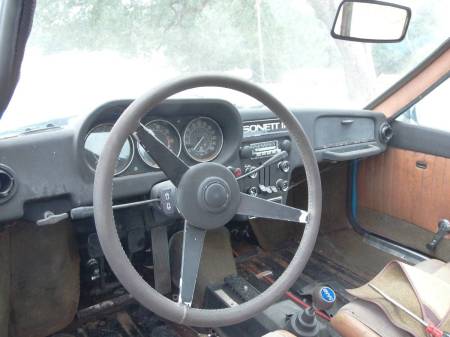 1972 Saab Sonett interior