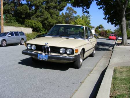 1976 BMW 530i left front